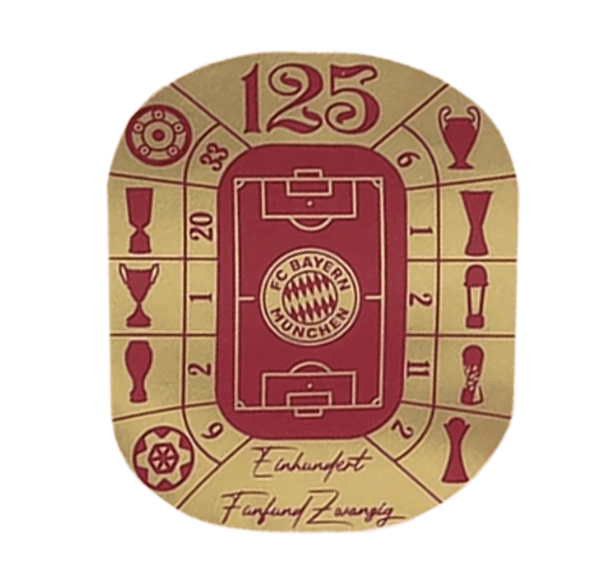 Bayren Munich 125 Anniversary Badge