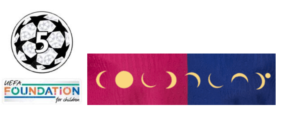 24/25 UCL 5 & UEFA Foundation Badges & COLDPLAY (Gold) & AMBILIGHT tv