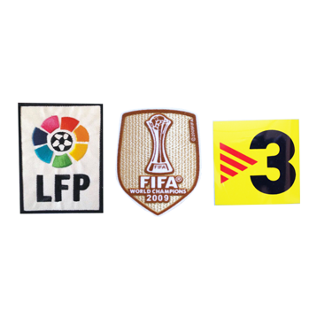 1993-2016 Retro Spanish La Liga Badge & 2009 Club World Cup & TV3 Badge