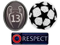 UCL&Honor 13 Cups&Respect Badges
